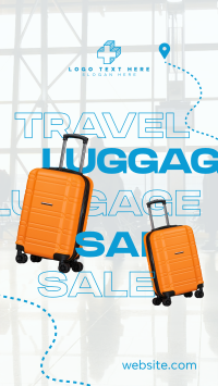 Travel Luggage Sale Instagram Story