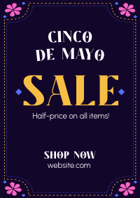 Cinco Party Sale Poster