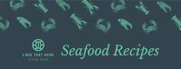 Seafood Recipes Facebook Cover Design