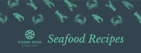 Seafood Recipes Facebook Cover Image Preview