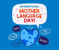 World Mother Language Facebook Post