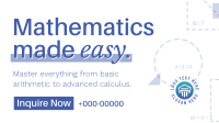  Mathematics Private Tutor Video