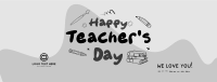 Teachers Day Greeting Facebook Cover Design