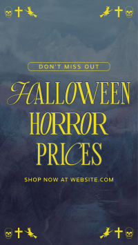 Vintage Halloween Sale Facebook Story