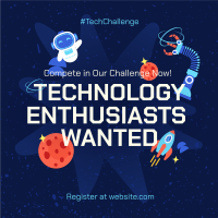 Technology Challenge Linkedin Post
