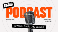Radio Podcast Animation