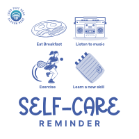 Self-Care Tips Instagram Post