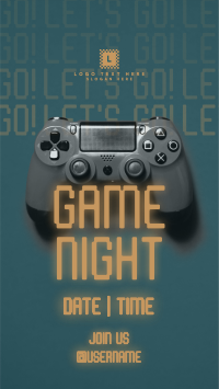 Game Night Console Video