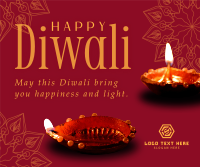 Diwali Light Festival Facebook Post