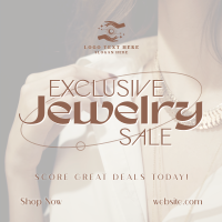 Jewelry Sale Deals Instagram Post