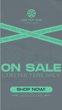 Minimal Season End Sale Instagram Reel Image Preview