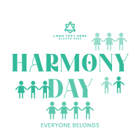 People Harmony Day Linkedin Post