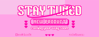 Stay Tuned Pixel Facebook Cover Design