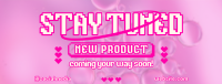 Stay Tuned Pixel Facebook Cover Image Preview