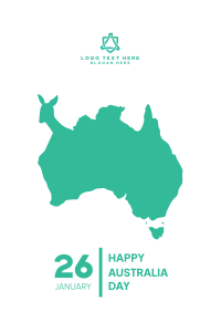 Australia Day Event Flyer