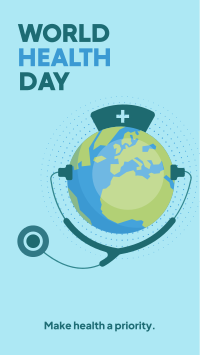 World Health Priority Day Facebook Story