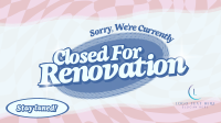 Romantic Closed Renovation Animation