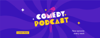 Comedy Podcast Facebook Cover Design