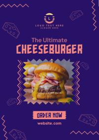 Classic Cheeseburger Poster