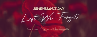 Remember Their Sacrifice Facebook Cover