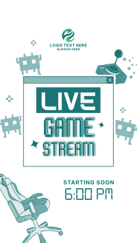 Feminine Game Stream Facebook Story