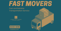 Fast Movers Service Facebook Ad