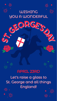 England St George Day Instagram Reel