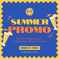 Cafe Summer Promo Instagram Post