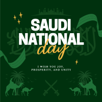 Saudi National Day Linkedin Post
