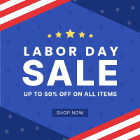 Labor Day Flash Sale Instagram Post