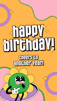 Happy Birthday Greeting Facebook Story