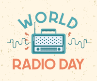 Simple Radio Day Facebook Post