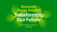 Renewable Energy Seminar Animation