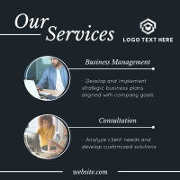 Services for Business Instagram Post
