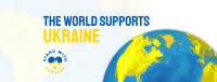 The World Supports Ukraine Facebook Cover