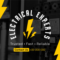 Electric Specialist Linkedin Post example 1