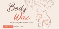 Body Waxing Service Twitter Post