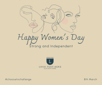 Women Illustrations Facebook Post