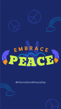 Embrace Peace Day Facebook Story