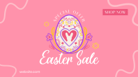 Floral Egg with Easter Bunny and Shapes Sale Video