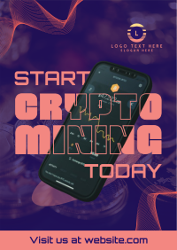 Cryptocurrency Poster example 1