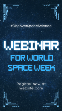 Space Week Webinars Facebook Story