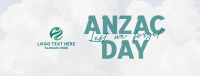 Anzac Day Soldiers Facebook Cover