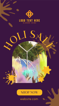 Holi Sale Facebook Story