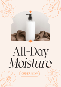 Beauty Moisturizer Product Flyer