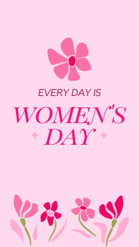 Women's Day Everyday Instagram Story