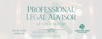 Legal Advisor At Your Service Facebook Cover