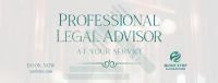 Legal Advisor At Your Service Facebook Cover Image Preview