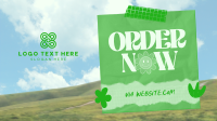 Order Now Minimalist Animation