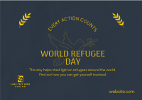World Refugee Support Postcard